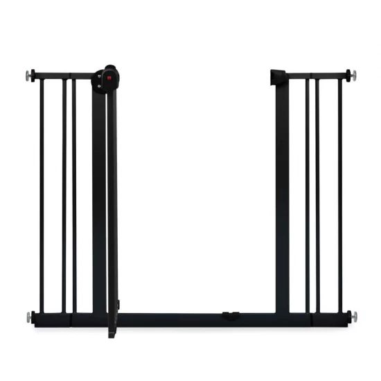 Poarta de siguranta pentru copii Kidwell Guarda 74-105 cm Negru