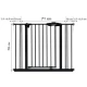 Poarta de siguranta pentru copii Kidwell Guarda 74-105 cm Negru
