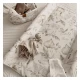 Saltea de infasat cu spate intarit si margini de protectie 50x80 cm, Goose Family