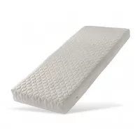 Saltea pentru copii Cocos Spuma T18 Cocos cu husa detasabila Bumbac Cashmere 120X60X11 cm