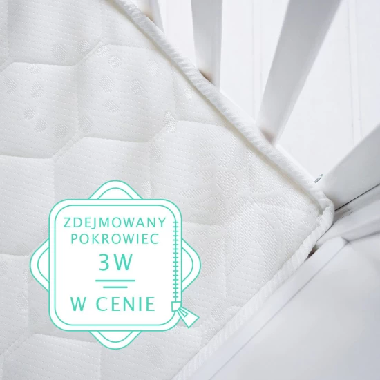 Saltea pentru copii, fata dubla, spuma PUR si Latex, proprietati antifungice,120x60x9 cm, Premium Saltea pentru copii, fata dubla, spuma PUR si Latex, proprietati antifungice,120x60x9 cm, Premium