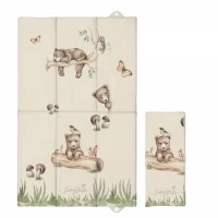 Saltea pliabila, impermeabila pentru igiena in calatorie, 40x60 cm - Happy Bear