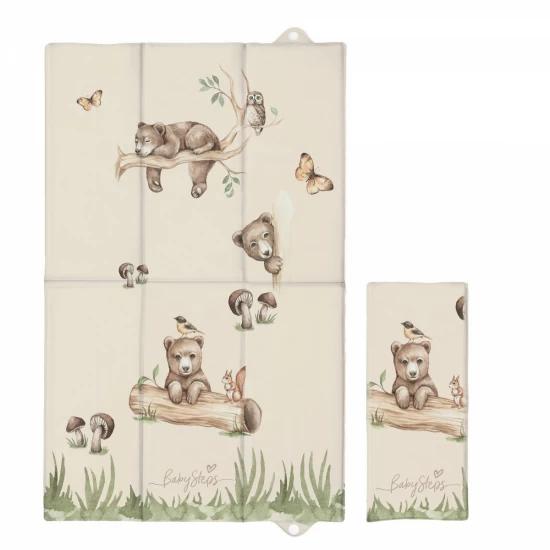 Saltea pliabila, impermeabila pentru igiena in calatorie, 40x60 cm - Happy Bear