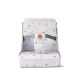 Scaun de masa portabil 2 in 1, design multifunctional, transformabil in geanta de mana, Aloha