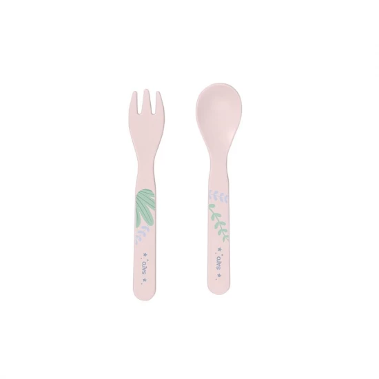 Set complet de masa, 5 piese, cu ventuza, Jungle Cheetahs, Rose Set complet de masa, 5 piese, cu ventuza, Jungle Cheetahs, Rose