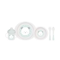 Set complet de masa, 5 piese,  Jungle Party, Mint
