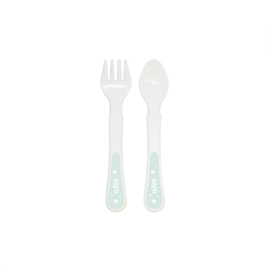 Set complet de masa, 5 piese, Jungle Party, Mint Set complet de masa, 5 piese, Jungle Party, Mint