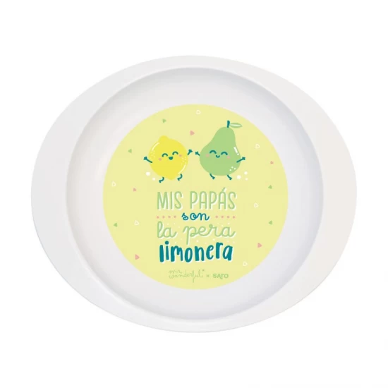 Set complet de masa, 5 piese, La Pera Limonera, Yellow Set complet de masa, 5 piese, La Pera Limonera, Yellow
