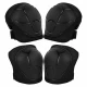 Set de protectie Kidwell Trix, genunchiere, cotiere si palme, marime M, 25-50 kg, Black