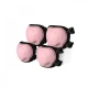 Set de protectie Scoot and Ride, genunchiere si cotiere, marime XXS, Rose Set de protectie Scoot and Ride, genunchiere si cotiere, marime XXS, Rose