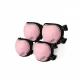 Set de protectie Scoot and Ride, genunchiere si cotiere, marime S, Rose Set de protectie Scoot and Ride, genunchiere si cotiere, marime S, Rose