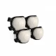 Set de protectie Scoot and Ride, genunchiere si cotiere, marime S, Ash