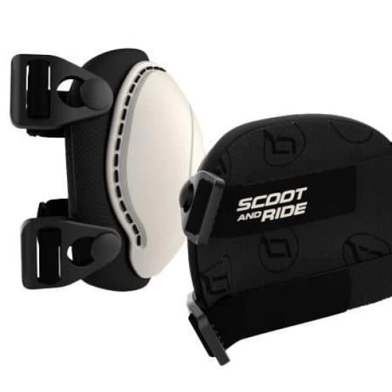 Set de protectie Scoot and Ride, genunchiere si cotiere, marime S, Ash