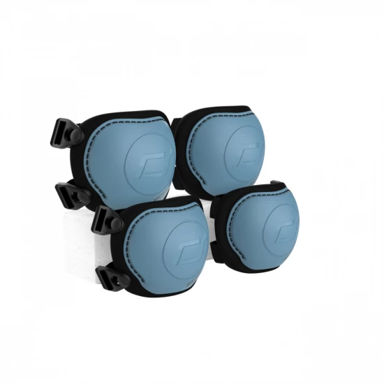 Set de protectie Scoot and Ride, genunchiere si cotiere, marime XXS, Steel