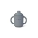 Set diversificare bebelusi, silicon alimentar premium, 4 piese, farfurie sectionata, lingurita, furculita, cana, Food and Fun, Mint Set diversificare bebelusi, silicon alimentar premium, 4 piese, farfurie sectionata, lingurita, furculita, cana, Food and Fun, Mint