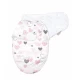 Sistem de infasare Baby swaddle Inimioare Bumbac Alb, Amy, 72x60 cm Sistem de infasare Baby swaddle Inimioare Bumbac Alb, Amy, 72x60 cm