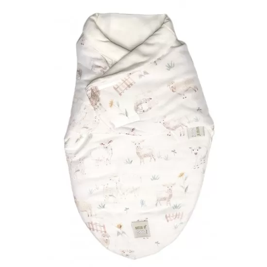 Sistem de infasare Nature Bamboo by Amy din Bambus cu umplutura antialergica BabySoft + Cadou Rucsacel Oite Sistem de infasare Nature Bamboo by Amy din Bambus cu umplutura antialergica BabySoft + Cadou Rucsacel Oite
