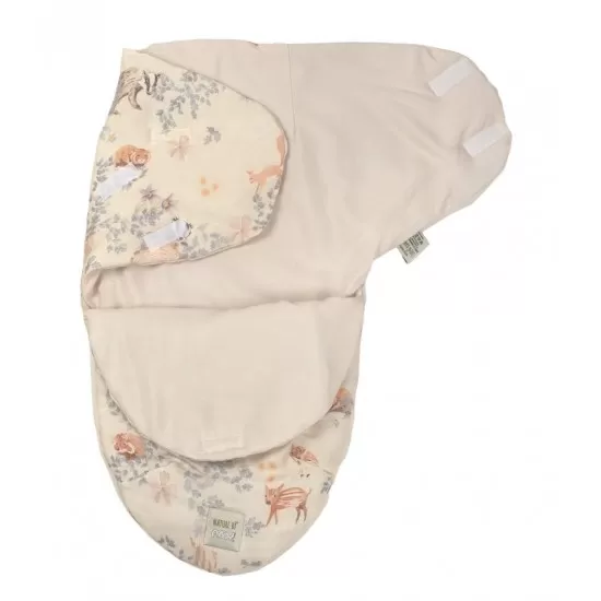 Sistem de infasare Nature Bamboo by Amy din Bambus cu umplutura antialergica BabySoft + Cadou Rucsacel Poiana Stejarilor Sistem de infasare Nature Bamboo by Amy din Bambus cu umplutura antialergica BabySoft + Cadou Rucsacel Poiana Stejarilor