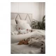 Suport de dormit Babynest 2in1 bara protectie patut Premium In Bej Inchis by BabySteps, 95x53 cm