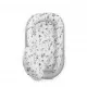 Suport de dormit Babynest Premium Bumbac si Catifea Nature Soft Grey by BabySteps 70x35 cm