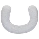 Suport de somn bebelusi 2 in 1, anti plagiocefalie si antireflux, Sweet Dreams, Gri