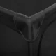 Tarc de joaca Kidwell Fanko negru 130x130 cm