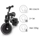 Tricicleta si bicicleta Pico Black 3 in 1 Kidwell