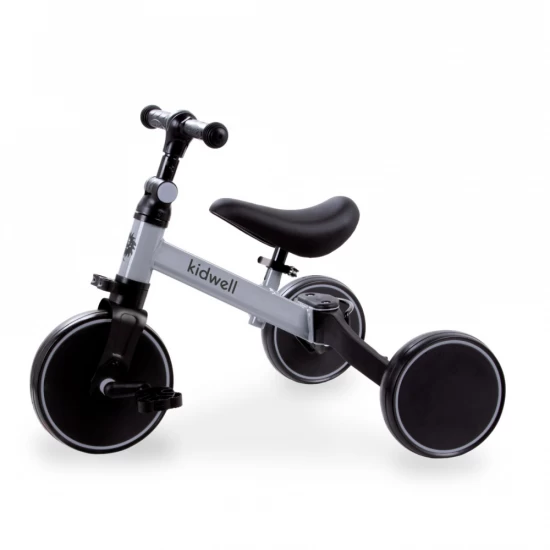 Tricicleta si bicicleta Pico Cool Gray 3 in 1 Kidwell