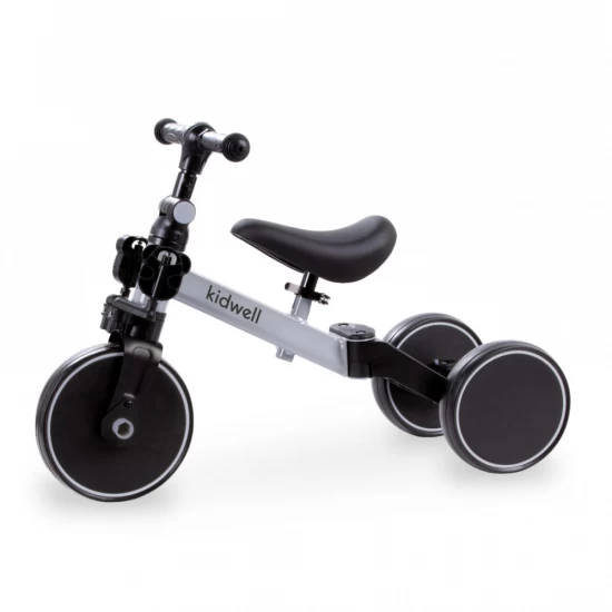 Tricicleta si bicicleta Pico Cool Gray 3 in 1 Kidwell