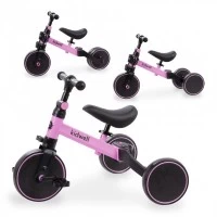 Tricicleta si bicicleta Pico Pink Rose 3 in 1 Kidwell