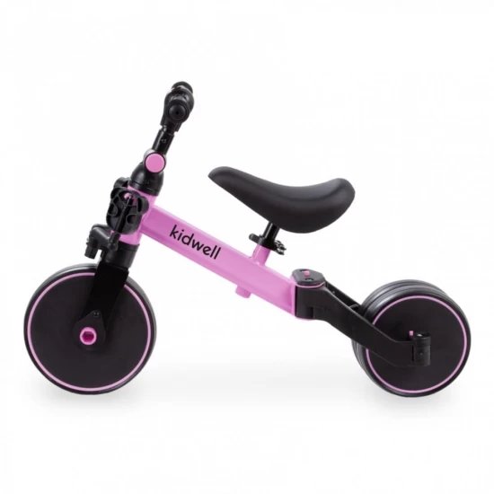 Tricicleta si bicicleta Pico Pink Rose 3 in 1 Kidwell