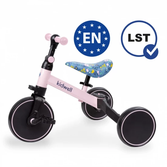 Tricicleta si bicicleta Pico Spring Flower 3 in 1 Kidwell