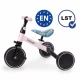 Tricicleta si bicicleta Pico Spring Flower 3 in 1 Kidwell