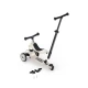 Trotineta copii cu sezut si maner, transformabila 3 in 1, Highwaykick 1 Push and Go Ash, 1-5 ani, pana la 50 kg, Scoot and Ride