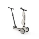 Trotineta copii cu sezut si maner, transformabila 3 in 1, Highwaykick 1 Push and Go Ash, 1-5 ani, pana la 50 kg, Scoot and Ride
