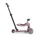 Trotineta copii cu sezut si maner, transformabila 3in1, Highwaykick 1 Push and Go Wildberry, 1-5 ani, pana la 50 kg, Scoot Ride Trotineta copii cu sezut si maner, transformabila 3in1, Highwaykick 1 Push and Go Wildberry, 1-5 ani, pana la 50 kg, Scoot Ride