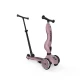 Trotineta copii cu sezut si maner, transformabila 3in1, Highwaykick 1 Push and Go Wildberry, 1-5 ani, pana la 50 kg, Scoot Ride Trotineta copii cu sezut si maner, transformabila 3in1, Highwaykick 1 Push and Go Wildberry, 1-5 ani, pana la 50 kg, Scoot Ride