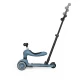 Trotineta copii cu sezut si maner, transformabila 3in1, Highwaykick 1 Push and Go Steel, 1-5 ani, pana la 50 kg, Scoot  Ride