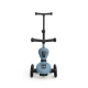 Trotineta copii cu sezut si maner, transformabila 3in1, Highwaykick 1 Push and Go Steel, 1-5 ani, pana la 50 kg, Scoot  Ride