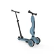 Trotineta copii cu sezut si maner, transformabila 3in1, Highwaykick 1 Push and Go Steel, 1-5 ani, pana la 50 kg, Scoot  Ride