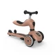 Trotineta copii transformabila 3 in 1 Highwaykick 1 Push and Go Mocha, 1-5 ani, pana la 50 kg, Scoot and Ride