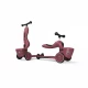 Trotineta copii cu sezut, suport jucarie, transformabila 2 in 1, HighwayKick 1 Lifestyle Wildcat, 1-5 ani, pana la 50 kg, Scoot and Ride