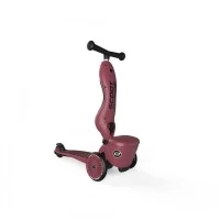 Trotineta copii cu sezut, suport jucarie, transformabila 2 in 1, HighwayKick 1 Lifestyle Wildcat, 1-5 ani, pana la 50 kg, Scoot and Ride