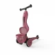 Trotineta copii cu sezut, suport jucarie, transformabila 2 in 1, HighwayKick 1 Lifestyle Wildcat, 1-5 ani, pana la 50 kg, Scoot and Ride