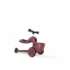 Trotineta copii cu sezut, suport jucarie, transformabila 2 in 1, HighwayKick 1 Lifestyle Wildcat, 1-5 ani, pana la 50 kg, Scoot and Ride