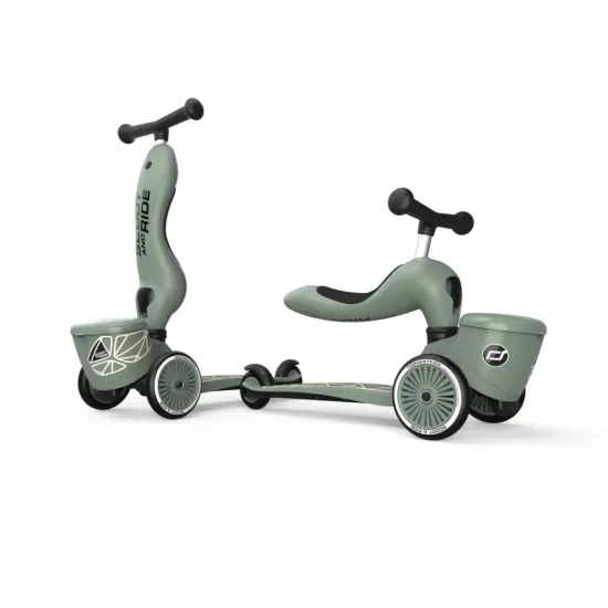 Trotineta copii cu sezut, transformabila 2 in 1 HighwayKick 1 Lifestyle Greenlines Scoot and Ride Trotineta copii cu sezut, transformabila 2 in 1 HighwayKick 1 Lifestyle Greenlines Scoot and Ride