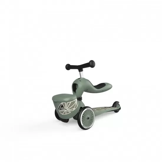 Trotineta copii cu sezut, transformabila 2 in 1 HighwayKick 1 Lifestyle Greenlines Scoot and Ride Trotineta copii cu sezut, transformabila 2 in 1 HighwayKick 1 Lifestyle Greenlines Scoot and Ride