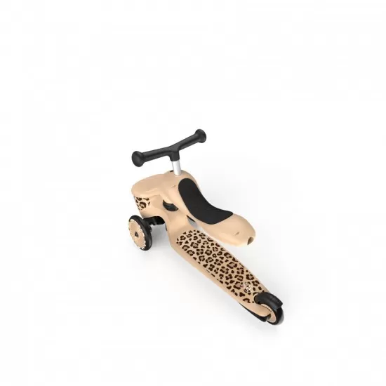Trotineta copii cu sezut si suport jucarie transformabila 2 in 1 HighwayKick 1 Lifestyle Leopard 1-5 ani Scoot Ride Trotineta copii cu sezut si suport jucarie transformabila 2 in 1 HighwayKick 1 Lifestyle Leopard 1-5 ani Scoot Ride