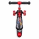 Trotineta copii cu sezut, transformabila 2 in 1, pliabila, cu lumini LED, Rimba Race, 1-5 ani, pana la 50 kg, Kidwell