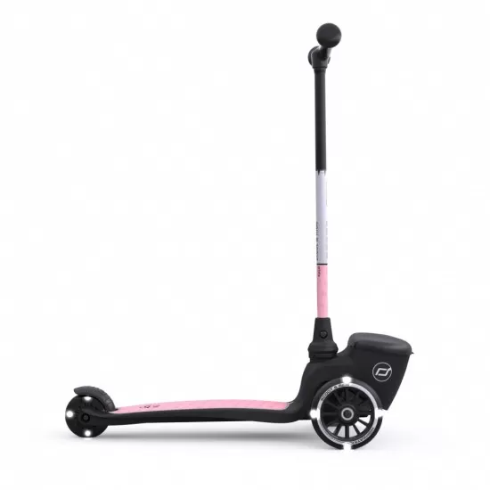 Trotineta copii pliabila cu roti luminoase Highwaykick 2 Lifestyle Rose Reflectorizant Scoot Ride Trotineta copii pliabila cu roti luminoase Highwaykick 2 Lifestyle Rose Reflectorizant Scoot Ride